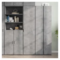 VidaXL Highboard Betongrau 45x42,5x185 cm Holzwerkstoff