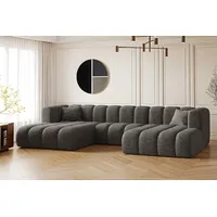 Kaiser möbel Ecksofa, U-form Sofa Grand modular stoff Haga
