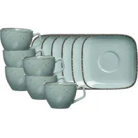 Ritzenhoff & Breker Casa Espressotassen mit Untertassen (80 ml,