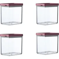 Mepal 4-tlg Vorratsdosen Spar-Set Omnia 1100 ml Nordic Berry