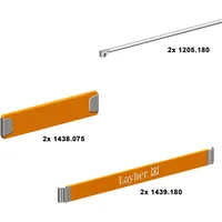 Layher Nachrüstset P2 für Gerüst Zifa 1406.210 auf 1406.310