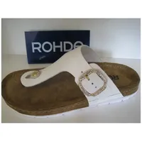 ROHDE Zehentrenner für Damen, weiß, 41 EU