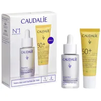 Caudalie Serum & Sonnenpflege Set 2025 2-tlg.