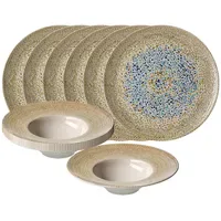 Ritzenhoff & Breker Rimini Mosaik Kombiservice 12-tlg. beige
