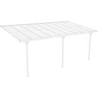 Westmann Terrassenüberdachung Bruce 556 - weiß