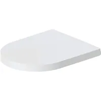 Duravit ME by Starck WC-Sitz, Scharnier Edelstahl, ohne Absenkautomatik,