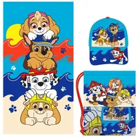 Paw Patrol Handtuch, Turnbeutel, Baseballkappen-Set | Gr.: onesize