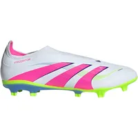 Adidas Predator League Laceless FG/MG - Cloud White/Lucid pink/lucid