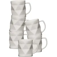 Ritzenhoff & Breker Tekia Becher 400 ml weiß 6er