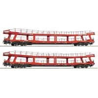 Roco 77047 H0 2er-Set Autotransportwagen, der BahnTouristikExpress