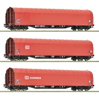 Roco 6600156 H0 3er-Set Schiebeplanenwagen der DB AG