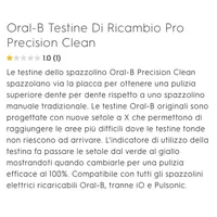 Oral-B Pro Precision Clean Ersatzbürsten für elektrische Zahnbürste, 10