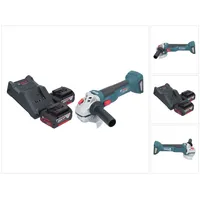 Bosch GWS 18V-10 Professional inkl. 2 x 4,0 Ah
