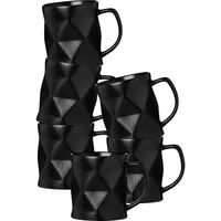 Ritzenhoff & Breker Tekia Becher 400 ml schwarz 6er