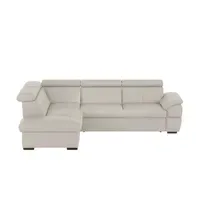 Uno Ecksofa aus Echtleder Town ¦ ¦ Maße (cm):