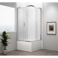 Polysan Carmen Duschkabine 90 x 90 cm rechts MD5116