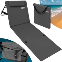 DETEX Strandmatte Anthrazit 158x56x46cm Gepolstert