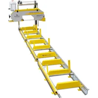 BAMATO Blockbandsäge BBSW-600PRO mit 6,9m Rollbahn und elektrischer Höhenverstellung