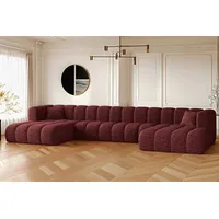 Kaiser möbel Ecksofa, U-form Sofa Grand U XL modular