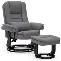 MCombo M MCombo Relaxsessel Liegefunktion, Lesesessel, 360° Drehbarer Fernsehsessel,