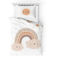 MTOnlinehandel Kinderbettwäsche Biber/Flanell · Baby-Bettwäsche "Little Sunrise" weich &