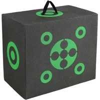 Vevor Bogenschießen-Zielblock, 40,6 x 45,7 cm, Allseitiger Bogen-Zielblock, tragbares