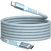Verbatim Sync&Charge 60W 120cm USB-C/USB-C Magnetic blau 31852
