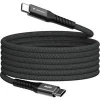 Verbatim Sync&Charge 60W 120cm USB-C/USB-C Magnetic schw. 31859
