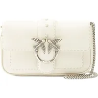PINKO Umhängetasche Love One Pocket C White - Old