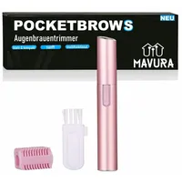 MAVURA POCKETBROWS Augenbrauentrimmer Augenbrauen Trimmer, Rasierer Epilierer Augenbrauenrasierer elektrisch