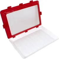 GD Import Frischhaltedose rot/weiß L+XL