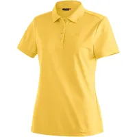 Maier Sports Ulrike Kurzarm-poloshirt - Mellow Yellow - M-L