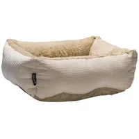 Beeztees Kuschel-Set Moza, beige - Katzenbett + Fensterbankkissen