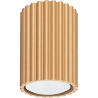 Licht-Erlebnisse BERTA 0 GU10 rund Aluminium gold