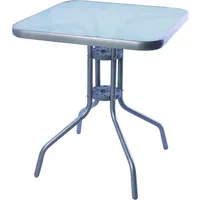 Mojawo Bistrogarnitur 3-tlg. Silbergrau/Schwarz