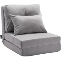 Vevor Umwandelbares Bodensofa Schlafsofa, 5-fach verstellbares klappbares gepolstertes Lazy-Sofa