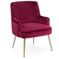 BIZZOTTO Sessel Clelia Samt rot