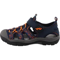 Lurchi 95L0053001 Sandale, Navy-orange, 30 EU