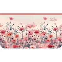 Neumann Ladytimer Pad Flower Field 2026 - Taschen-Kalender 15,6x9