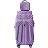 NTK-Collection Mabell Koffer-Set 4-tlg. lila/kunststoff/abs