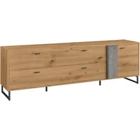 Set One by Musterring TV-Lowboard Deltona Holzoptik Eiche Artisan