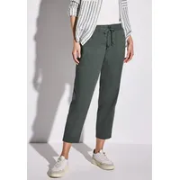 STREET ONE Damen, A378683 Hose im Cargo Look marshy