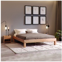 Krok Wood Massivholzbett Jana (100 x 200 cm,