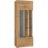 Set One by Musterring Vitrine Deltona Holzoptik Eiche Artisan