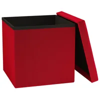 VCM Stoff Sitztruhe Sitzbank Hocker Boxas