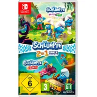 Ak tronic Die Schlümpfe 2in1 Spiel Nintendo Switch-Spiel