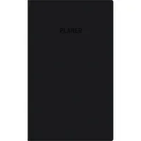 Zettler Taschenplaner 560 9,5x16cm 1 Woche/2 Seiten schwarz 2026