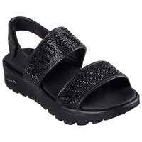 SKECHERS »ARCH FIT FOOTSTEPS-ENCHANT«, mit Luxe Foam, schwarz,