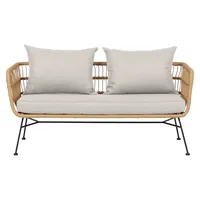 VCM Ebuy24, Gartenlounge, Gartensofa Nina