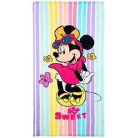 Disney Minnie Mouse Badetuch 70 x 140 cm mehrfarbig